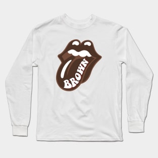 bru lips Long Sleeve T-Shirt